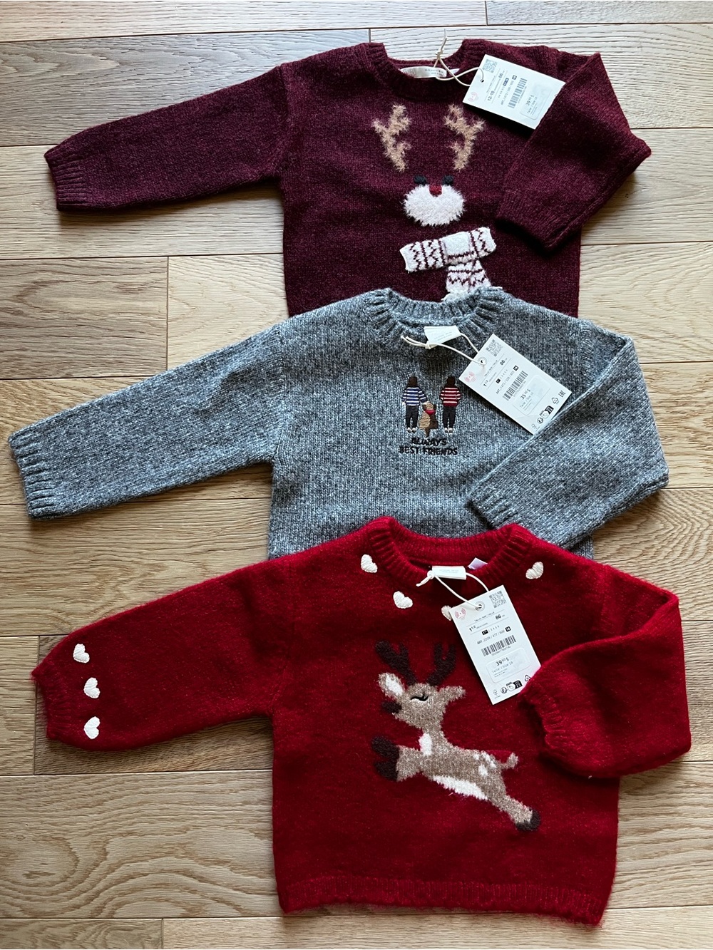 BNWT Zara Kids Christmas Knit Sweater